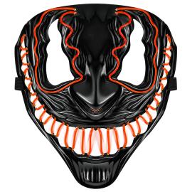 LED Maske Oransje