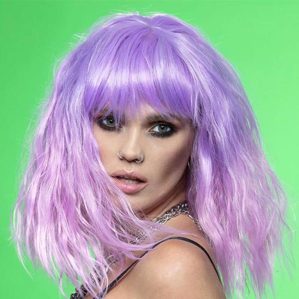 Trash Goddess Ombre Manic Panic Parykk Rosa-Lilla