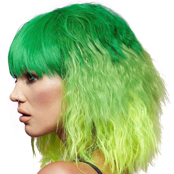 Trash Goddess Ombre Manic Panic Parykk Grønn