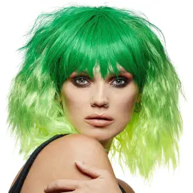 Trash Goddess Ombre Manic Panic Parykk Grønn