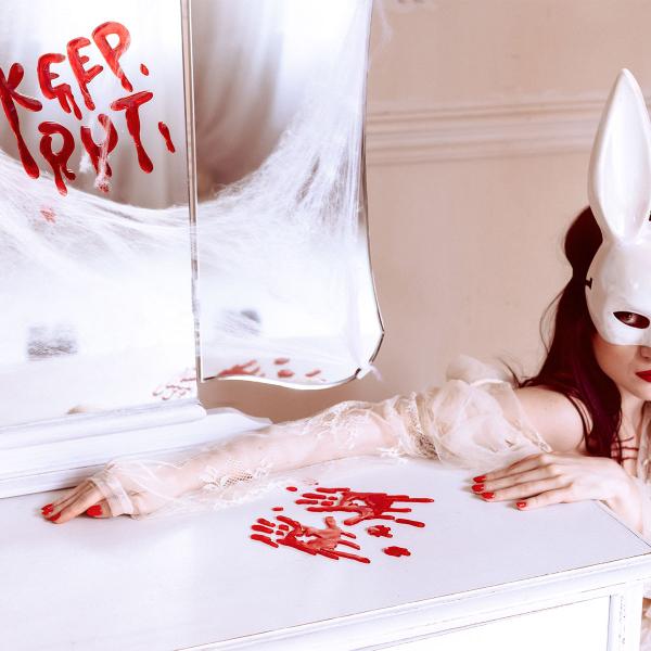 Vindus Klistremerker Blodige Hender