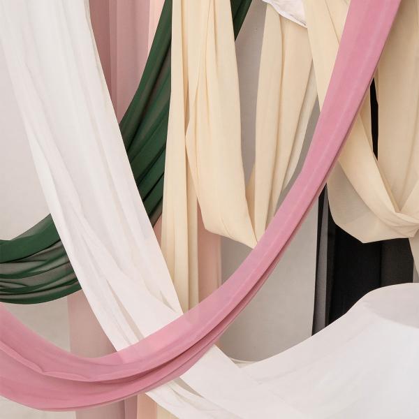 Chiffon Bordløper Svart