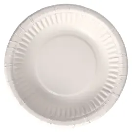 Dype Engangstallerkener Hvite