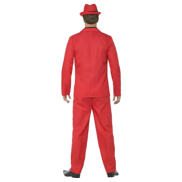Zoot Suit Kostyme Rød