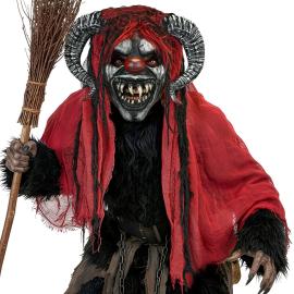 Krampusmaske med Kappe