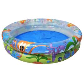 Oppbl&aring;sbart Barnebasseng Fiskemotiv