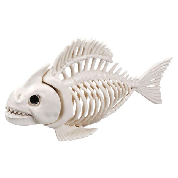 Skjelett Pynt Fisk