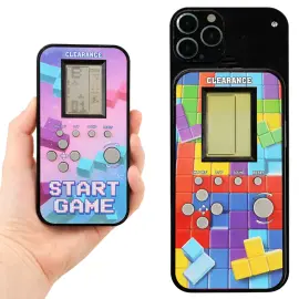 Brick Game H&aring;ndholdt Retrokonsoll 7 x 14 cm