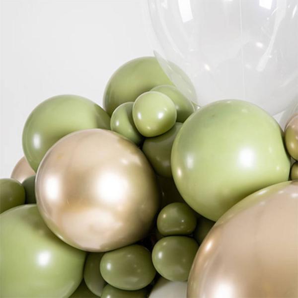 Latexballonger Grønne Olive Green