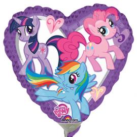 My Little Pony Liten Hjerteballong Folie