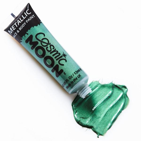 Cosmic Moon Metallic Kropps- & Ansiktsfarge Grønn