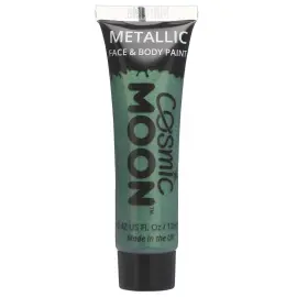 Cosmic Moon Metallic Kropps- & Ansiktsfarge Gr&oslash;nn