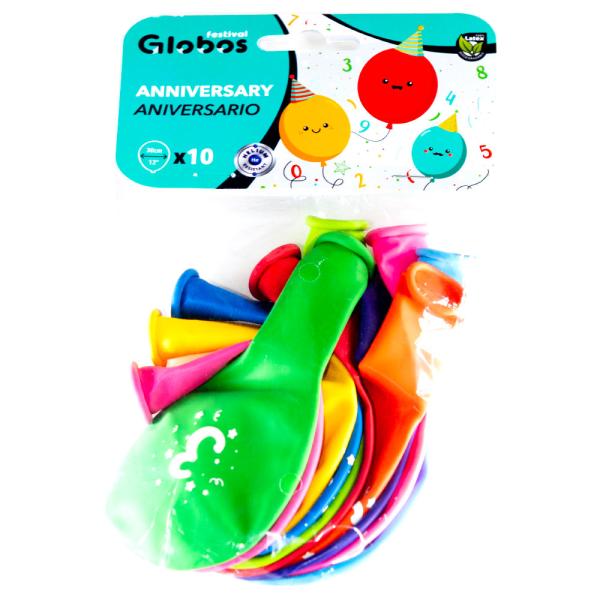 Tallballonger 3 Fargeblanding