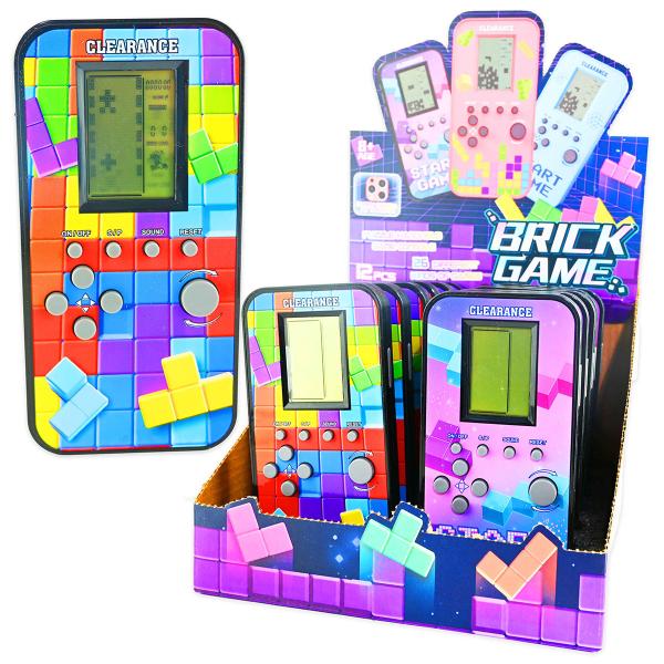 Brick Game Håndholdt Retrokonsoll 7 x 14 cm