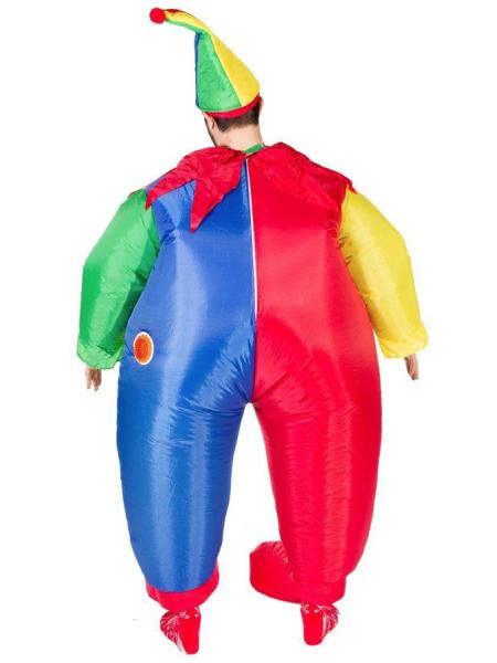 Oppblåsbart Klovnekostyme