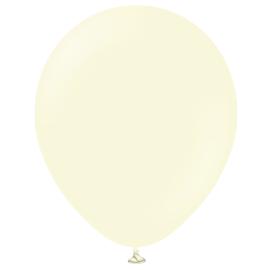 Latexballonger Macaron Blekgul 30 cm
