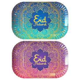 Eid Mubarak Serveringsbrett 2-pakning