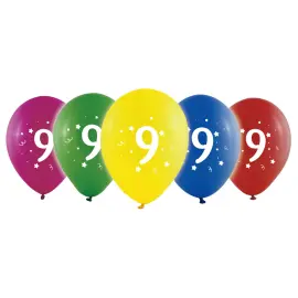 Tallballonger 9 Fargeblanding