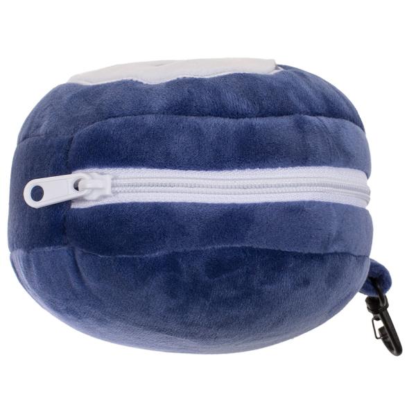 Pingvin Plush Reisepute med Øyemaske