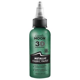 Cosmic Moon Metallisk Tekstilfarge Grønn 30 ml