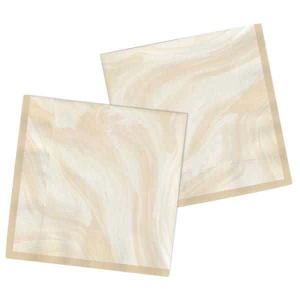 Servietter Marble Beige