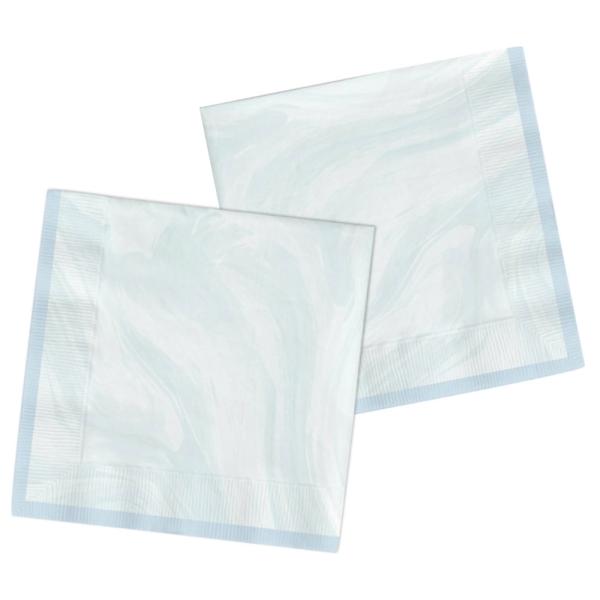 Servietter Marble Blue