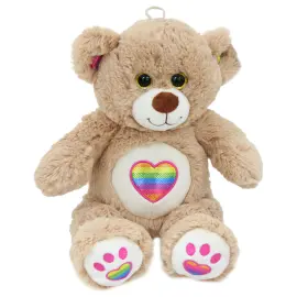 Bamse med Regnbuehjerte