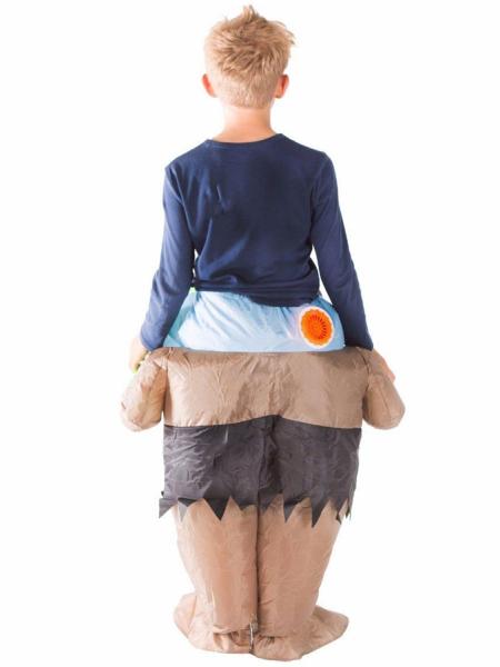 Oppblåsbart Frankenstein Carry Me Kostyme Barn