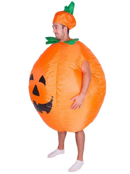 Oppblåsbart Halloween Gresskarkostyme