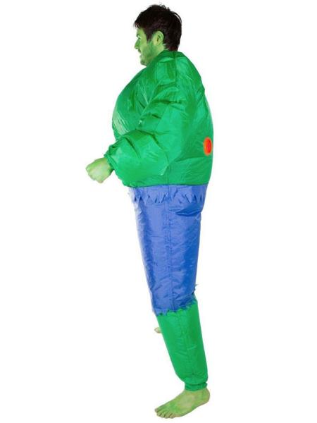 Oppblåsbart Hulken Kostyme