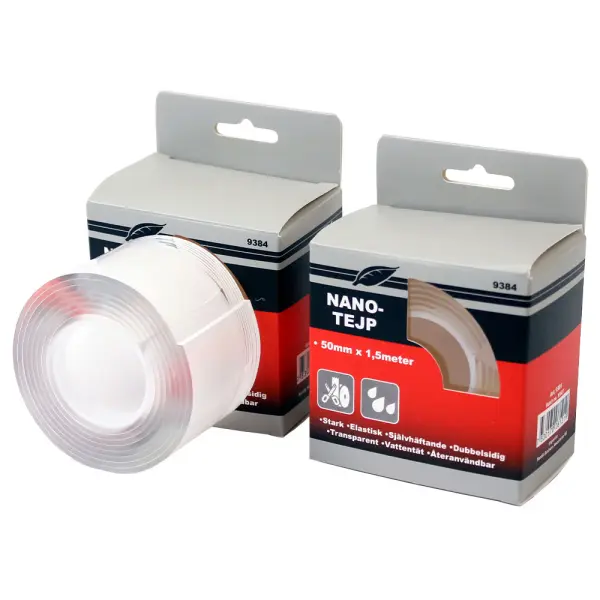 Nano Teip Dobbeltklæbende 50 mm