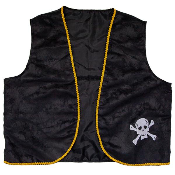 Piratvest Svart