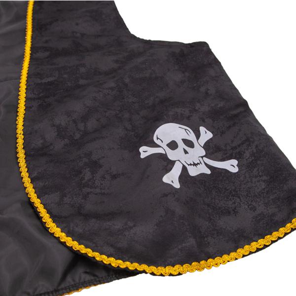 Piratvest Svart
