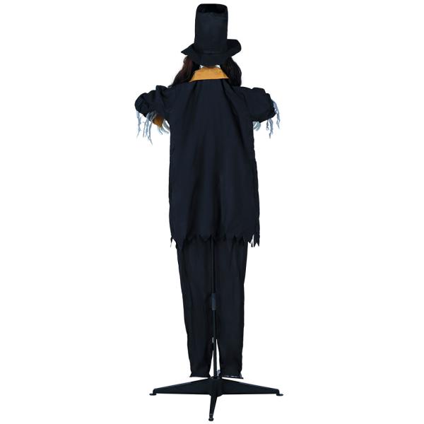 Animert Voodoo Skjelett 180 cm