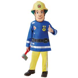 Brannmann Sam Kostyme Barn 2-3 år