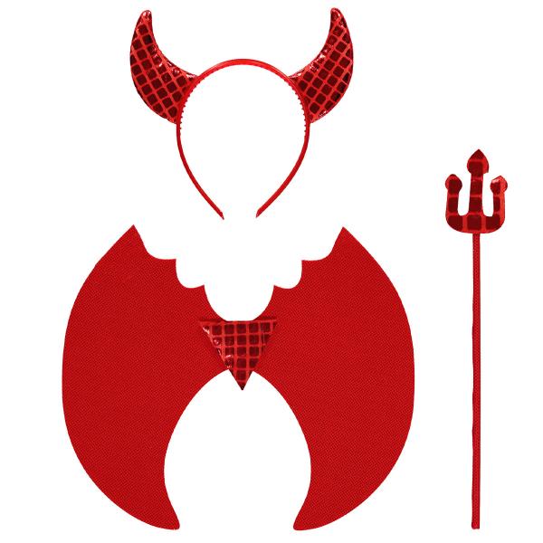 Djevel Tilbehørssett Barn