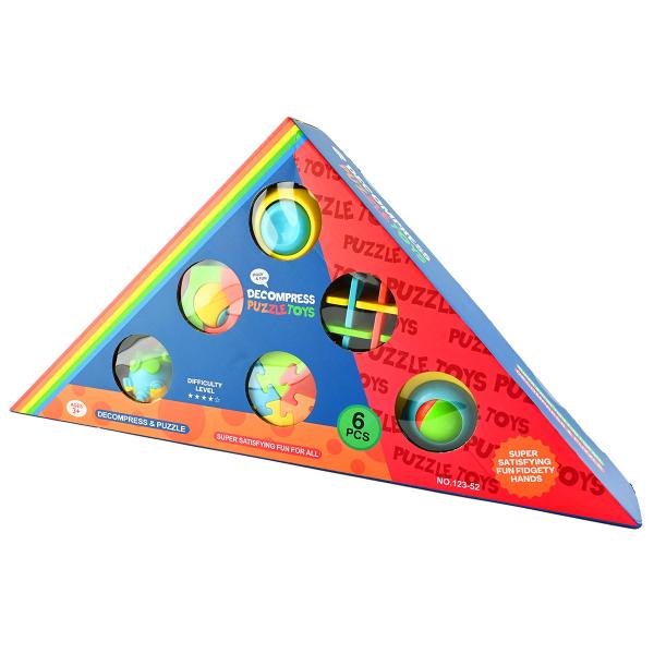 Fidget Puslesett 6-pakning