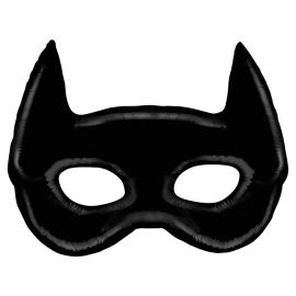 Flaggermus Maske Folieballong