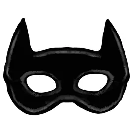 Flaggermus Maske Folieballong