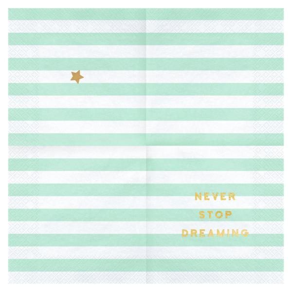 Never Stop Dreaming Servietter