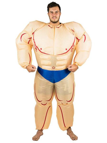 Oppblåsbart Mannlig Bodybuilder Kostyme