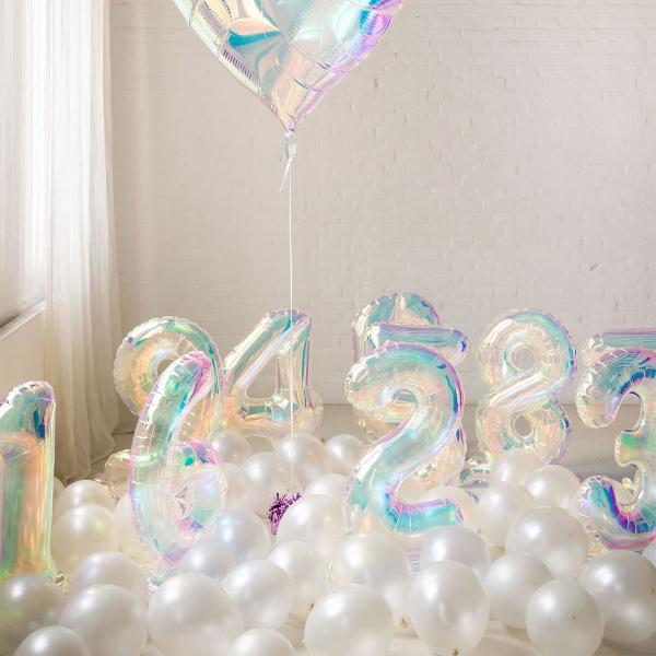 Tallballong Skimrende Stående 72 cm