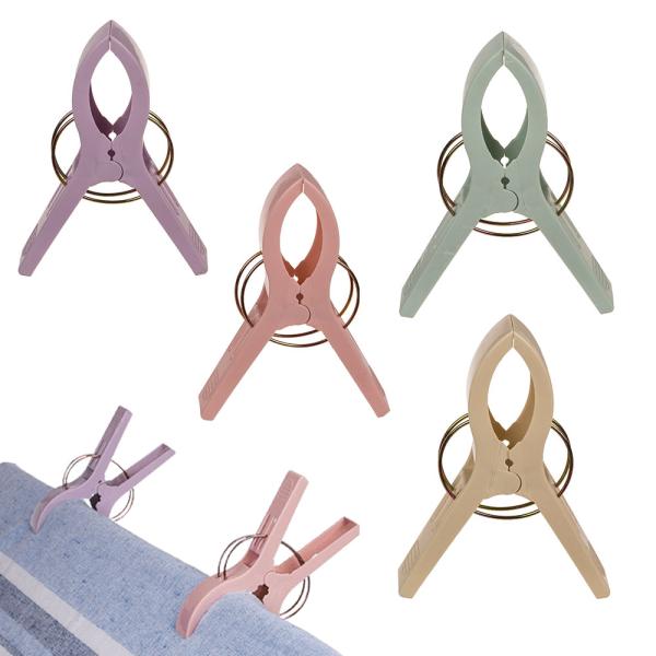 Store Strand Klesklyper 4-pakning