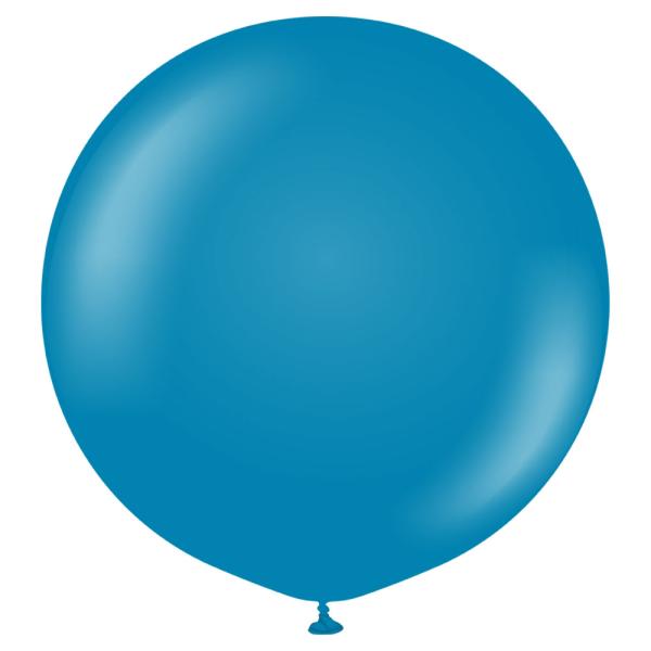 Blå Store Ballonger Deep Blue 2-pakning