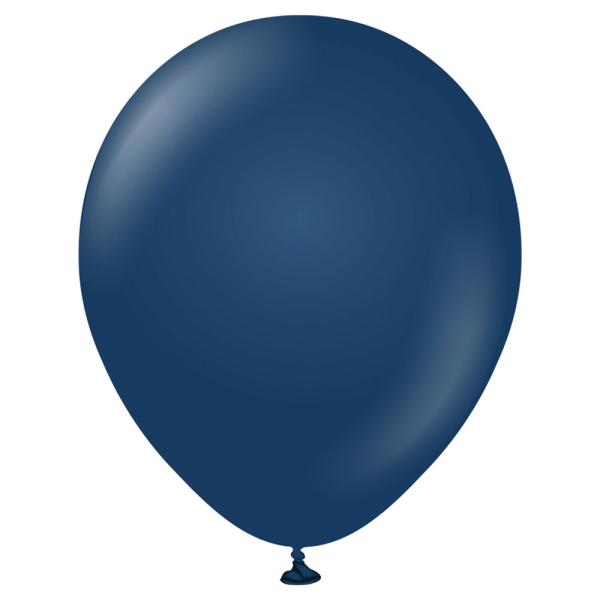Blå Store Standard Latexballonger Navy