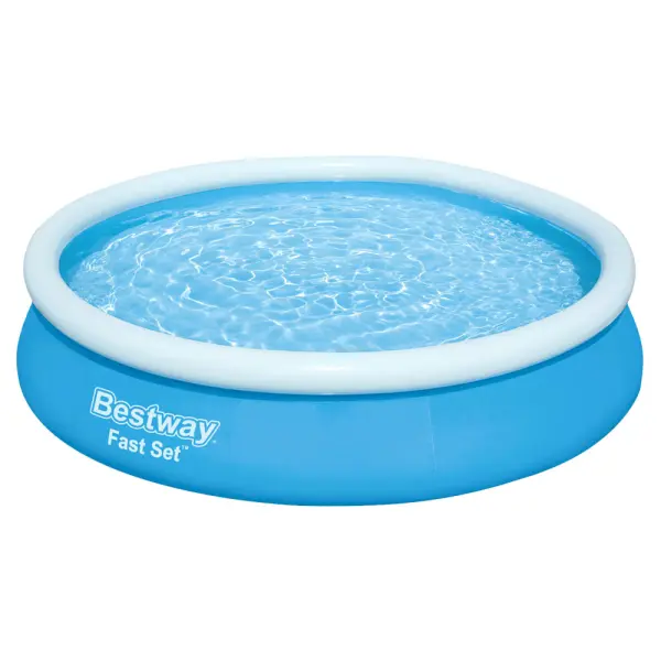 Bestway Oppblåsbart Basseng med Filter Fast Set Blått 3 m