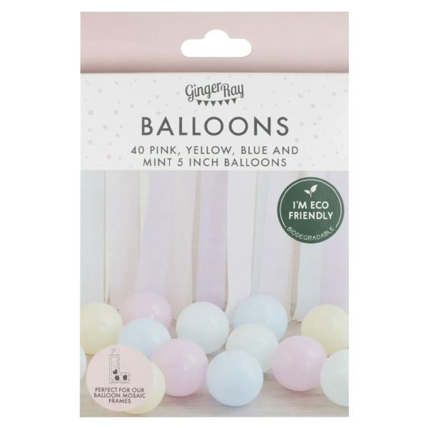 Miniballonger Pastell