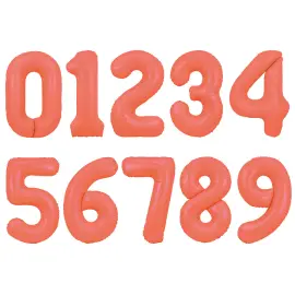 Tallballong Neon Rosar&oslash;d 86 cm