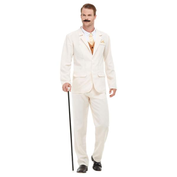 Gatsby 20-talls Hvit Dress