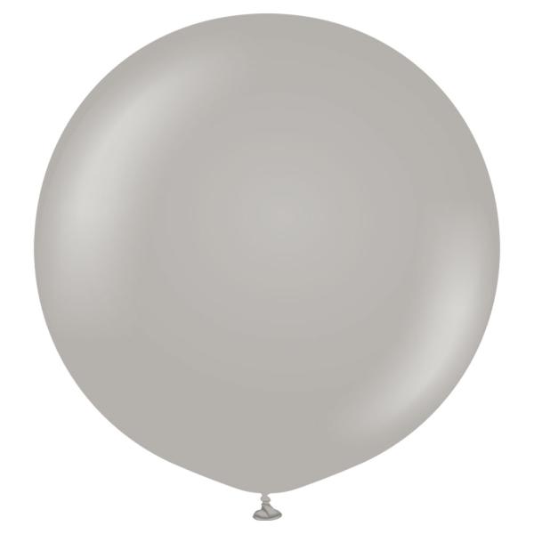 Grå Gigantiske Latexballonger 2-pakning